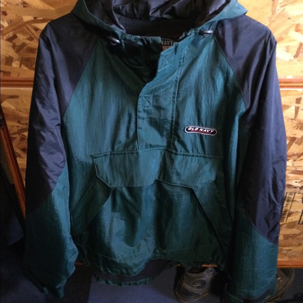 Old Navy men’s fleece lined zip pullover jacket